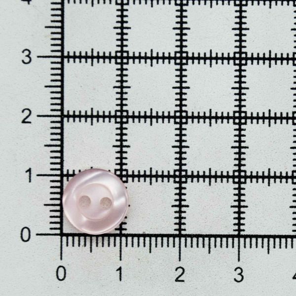 Пуговицы 2 прокола 18L, 11 мм, (col. 25 (св.розовый)), CB-M-10, 144 шт