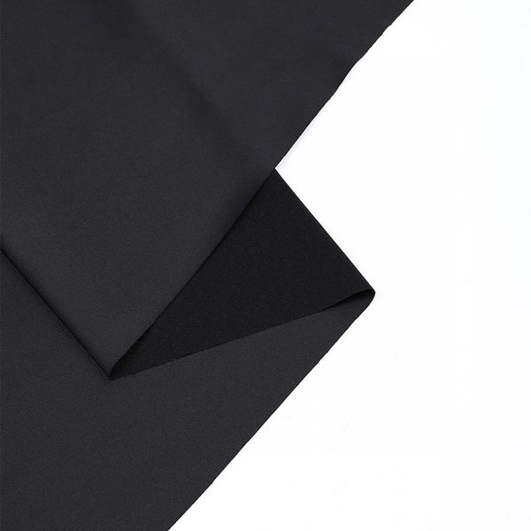 Атлас стрейч для нижнего белья 107 г/м², 125 см / 0.5 метра, 0180 цв.черный