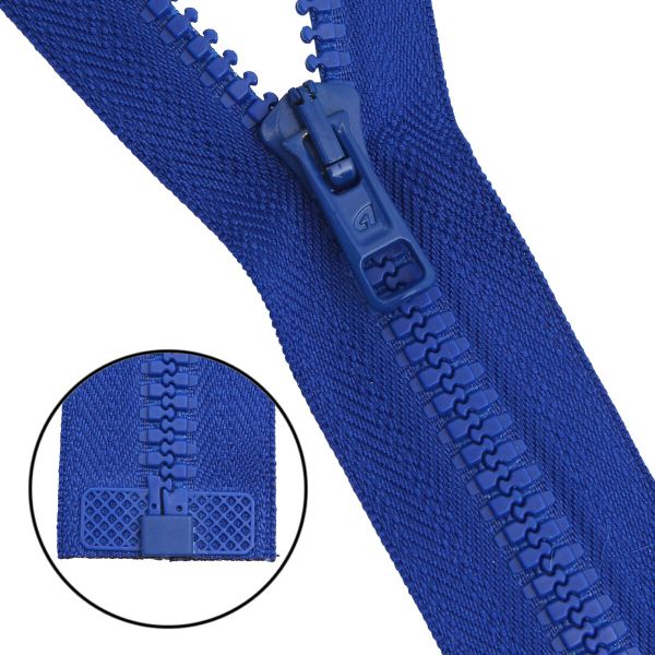 Молния трактор Arta Т6 (6 мм) 1 зам., разъем., 85 см, цв. 088 яр.синий, уп.5 шт