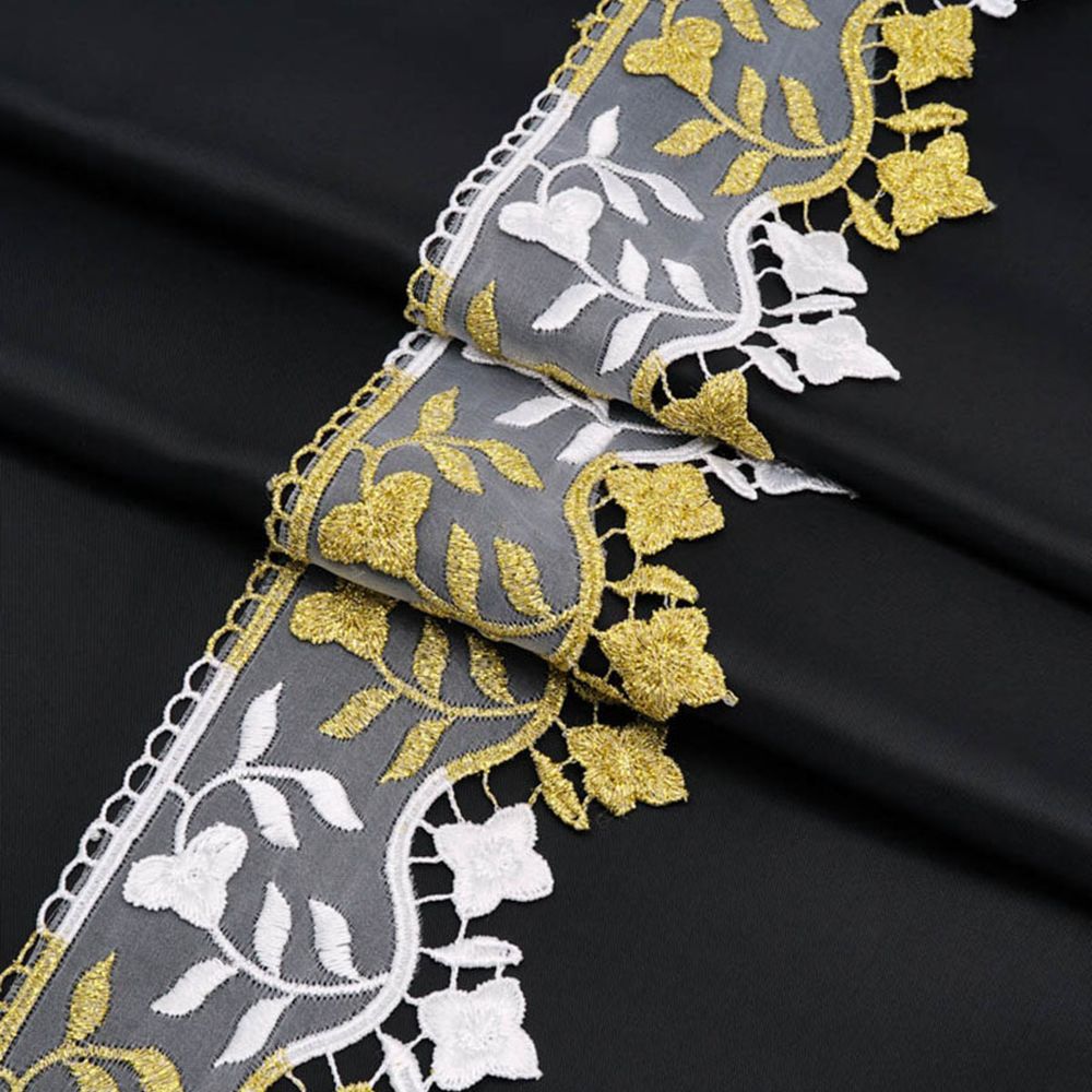 Кружево на сетке 80 мм, 9м