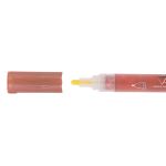 Маркер акриловый 2 мм, перо круглое, 10 шт, M02 красный металлик/metallic red, Vista-Artista AMV-01