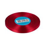 Лента атласная 1-сторонняя 6.0 мм / 33±2 метра, 065 красный, Gamma