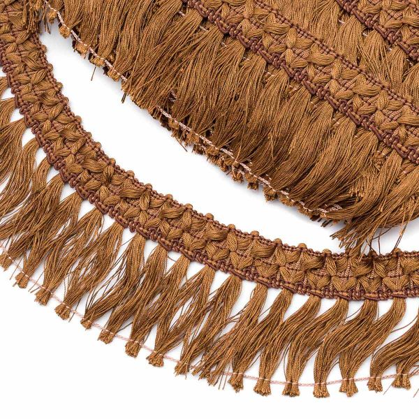 Бахрома отделочная 75.0 мм / 10 метров, с кистями, (201), 2035