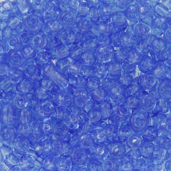 Бисер Zlatka 11/0 (2.1 мм), 100 г (10х10 г), №0006 св.синий, GR