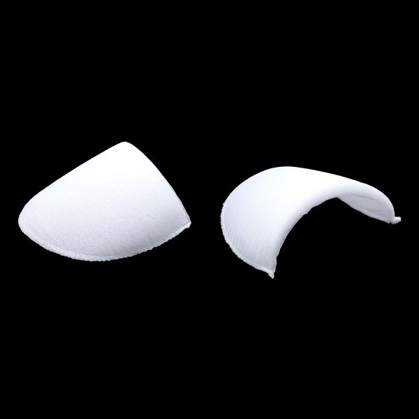 Плечевые накладки (подплечники) втачные 100х145х8 мм, белый, 50 пар