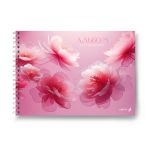 Альбом для рисования выбор.лак. 100 г/м², A4 29.5х21 см, 5 шт на гребне 40 л, 01619 Люблю розовое, Светоч А232