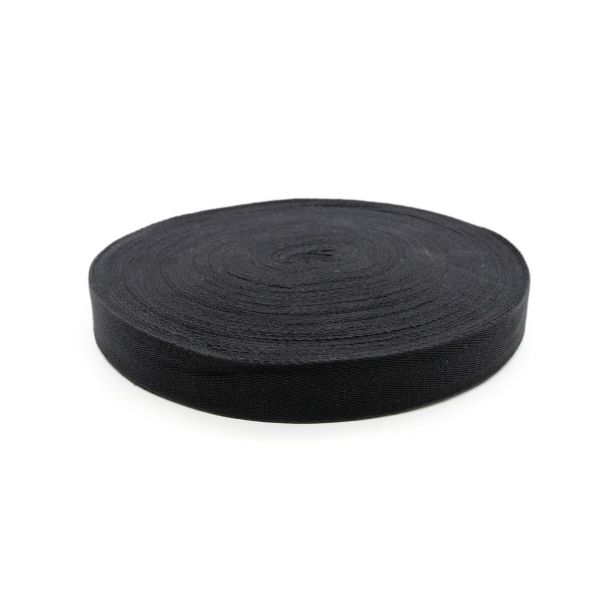 Тесьма (лента) киперная (100 х/б) 30 мм / 50 метров, черная