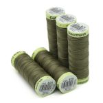 Нитки отделочные Gutermann Top Stitch, 30м, 825 золотисто-оливковый, 5 катушек