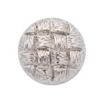 Пуговицы на ножке 36L=23 мм, металл, M.Silver (матовый серебристый), 10 шт, MP03