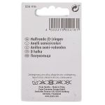 Полукольцо литое металл внутр. 40 мм (внешн. 45х34 мм), 2 шт, цв.светлое золото, Prym