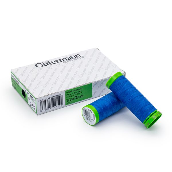Нитки отделочные Gutermann Top Stitch, 30м, 959 голубой королевский, 5 катушек