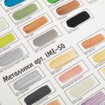 _11_ Карта цветов красок: Краски акриловые Vista-Artista Idea