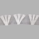 Лента (тесьма) шторная: сборка лучевая (1:2.5) 60 мм / 100 метров, S090437