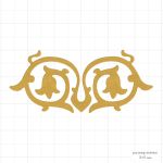 Нож для вырубки 5.5х2.5 см, Завиток, Mr.Painter DICUT-M0041