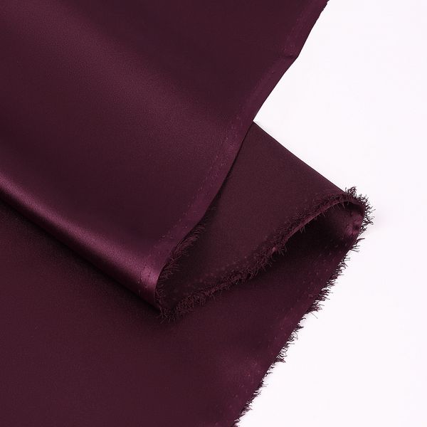 Атлас стрейч для нижнего белья 107 г/м², 125 см / 25 метров, 0180 цв.117 бордо