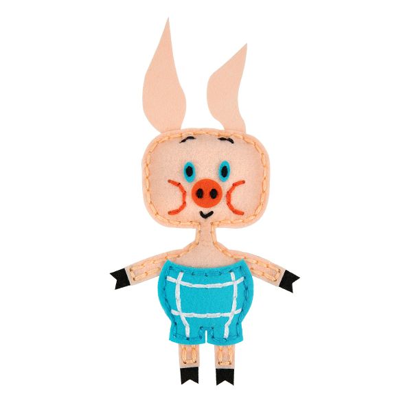 Набор для шитья игрушки Miadolla, Союзмультфильм. Пятачок