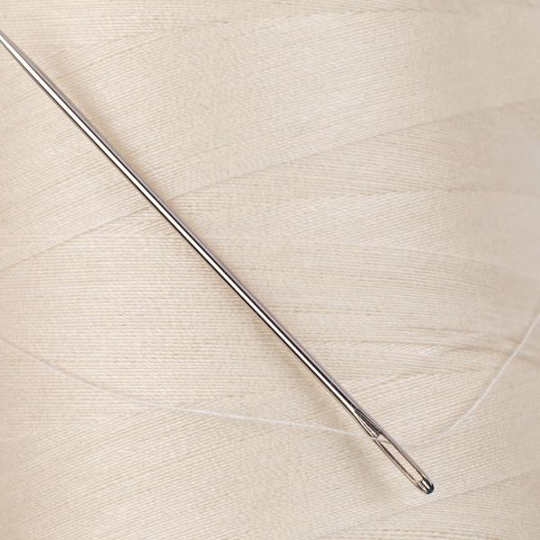 Нитки универсальные Nitka 40/2, 4570 м (5000 ярд) / 1 кат., 127 кремовый