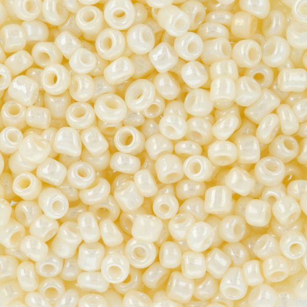 Бисер Zlatka 11/0 (2.1 мм), 100 г (10х10 г), №0965 кремовый, GR