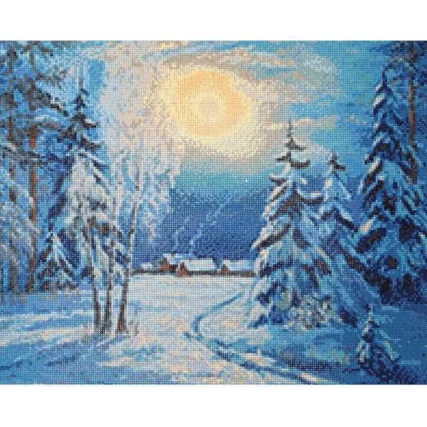 Алмазная (кристальная) мозаика Cristyle, Февральская сказка, 50х40 см