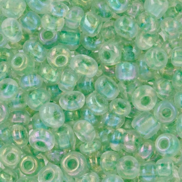 Бисер Zlatka 8/0 (2.9 мм), 100 г (10х10 г), №0216 изумрудный, GR