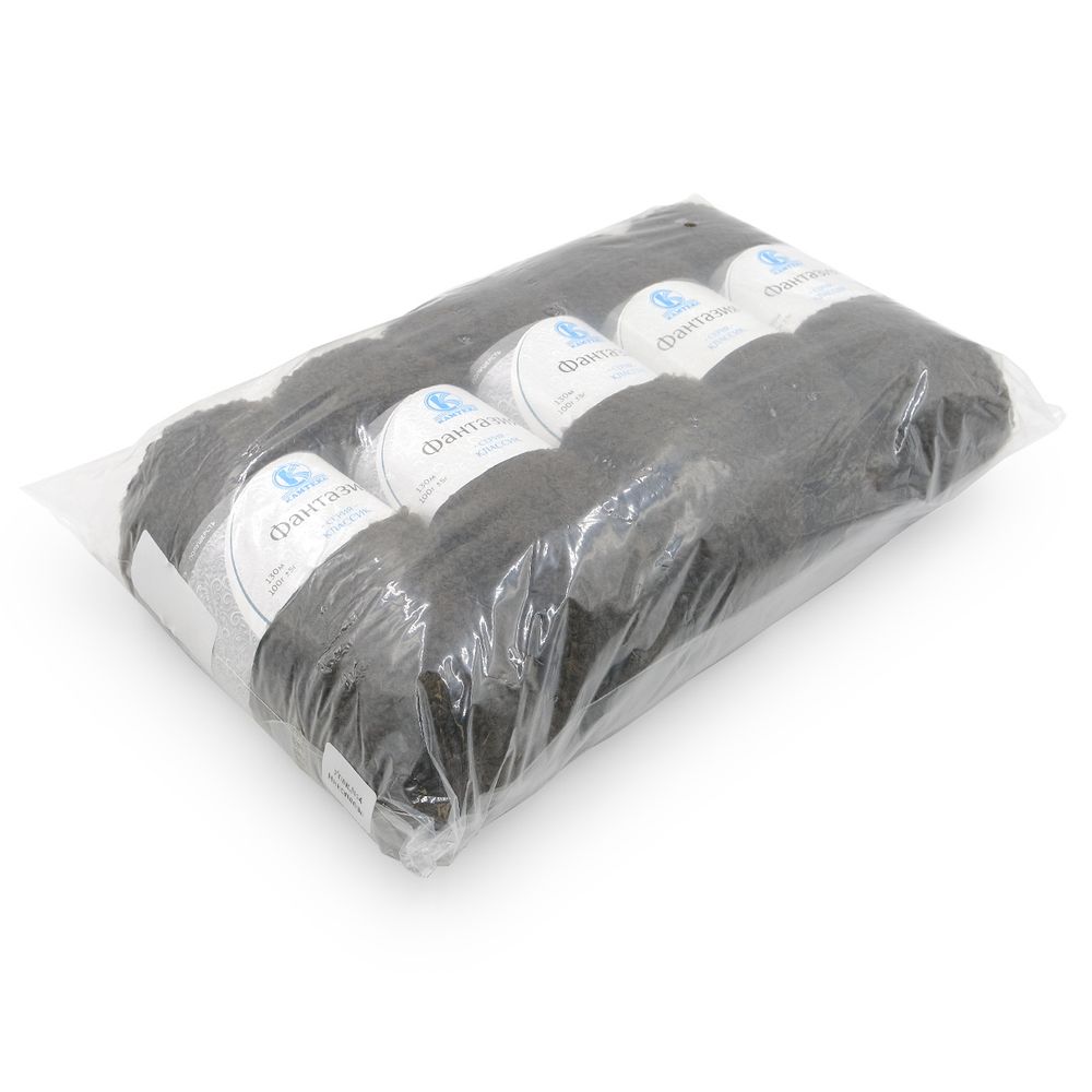 Пряжа Камтекс Фантазия / уп.5 мот. по 100 г, 130 м, 063 шоколад