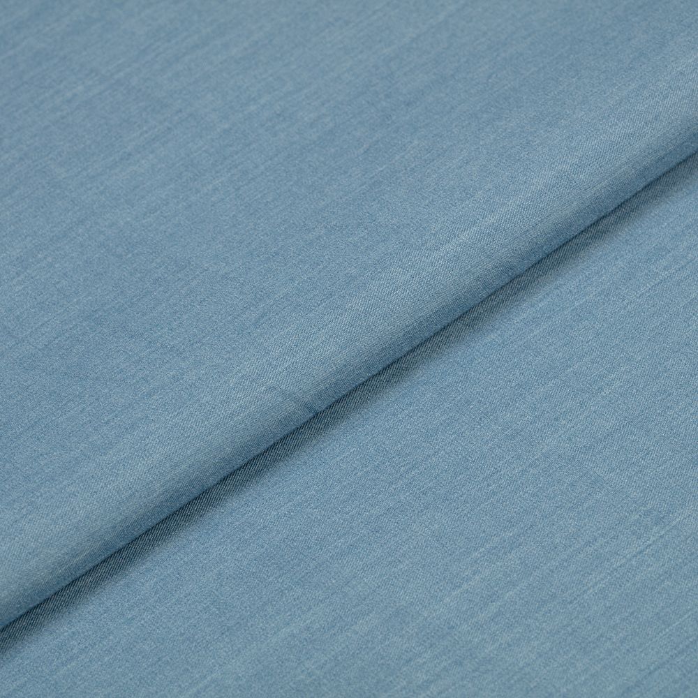 Ткань костюмная 200 г/м², 150х150±2 см, 06 голубой джинс/blue jeans, Gamma SUTF-005N