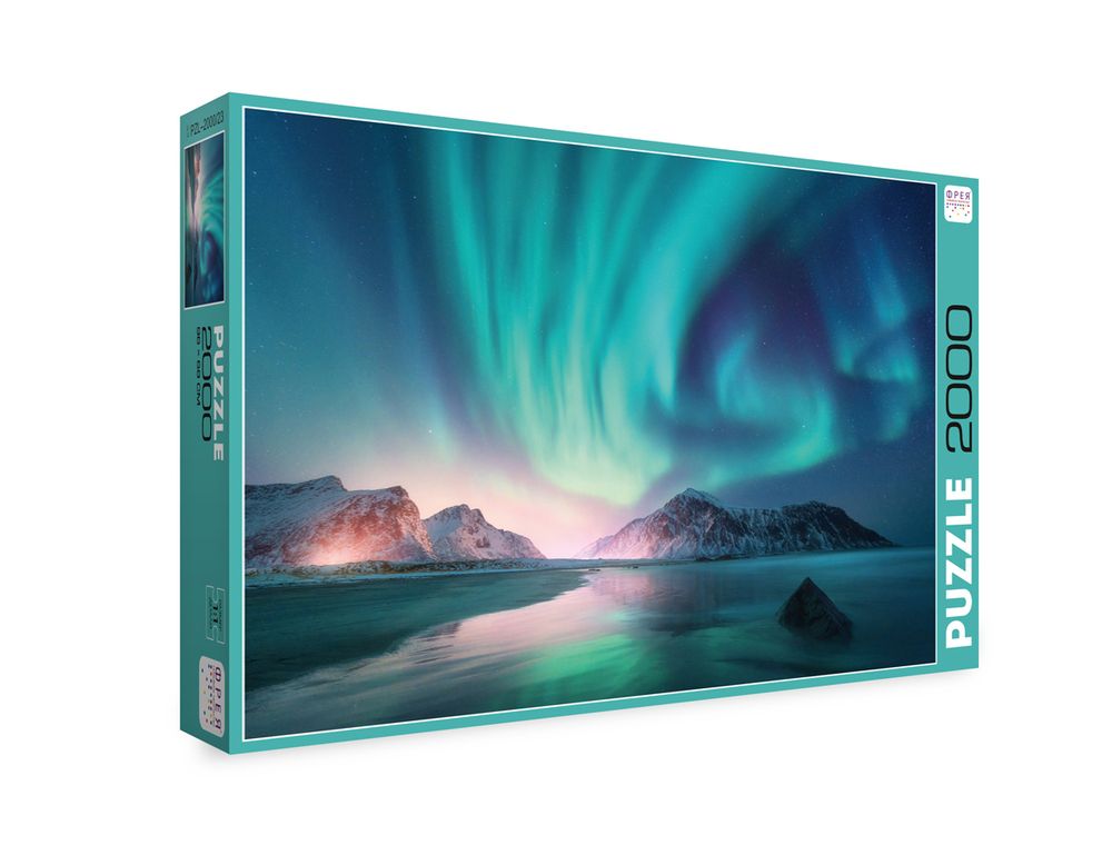 Пазл 2000 элементов, Чудеса Севера, PZL-2000/23, Фрея
