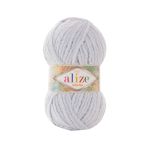Пряжа Alize (Ализе) Softy Plus / уп.5 мот. по 100 г, 120м, 500 светло-серый A