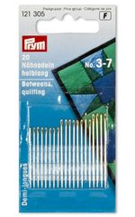 Иглы ручные полудлинные №3-7, 20 шт, Prym 121305