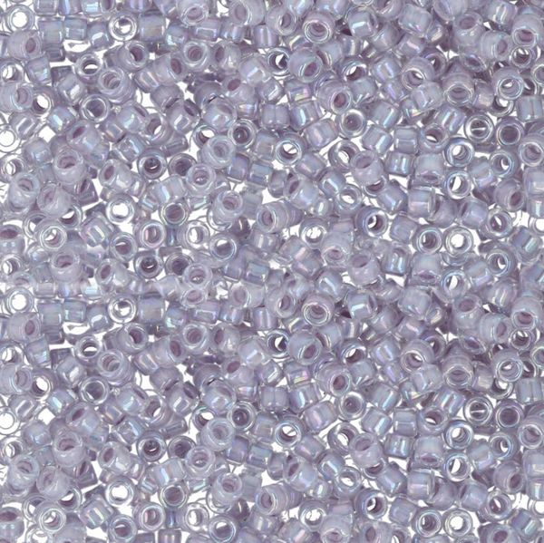 Бисер Toho 11/0 Treasure 1 (1.6 мм), 25 г (5х5 г), 0786 св.лавандовый/радужный