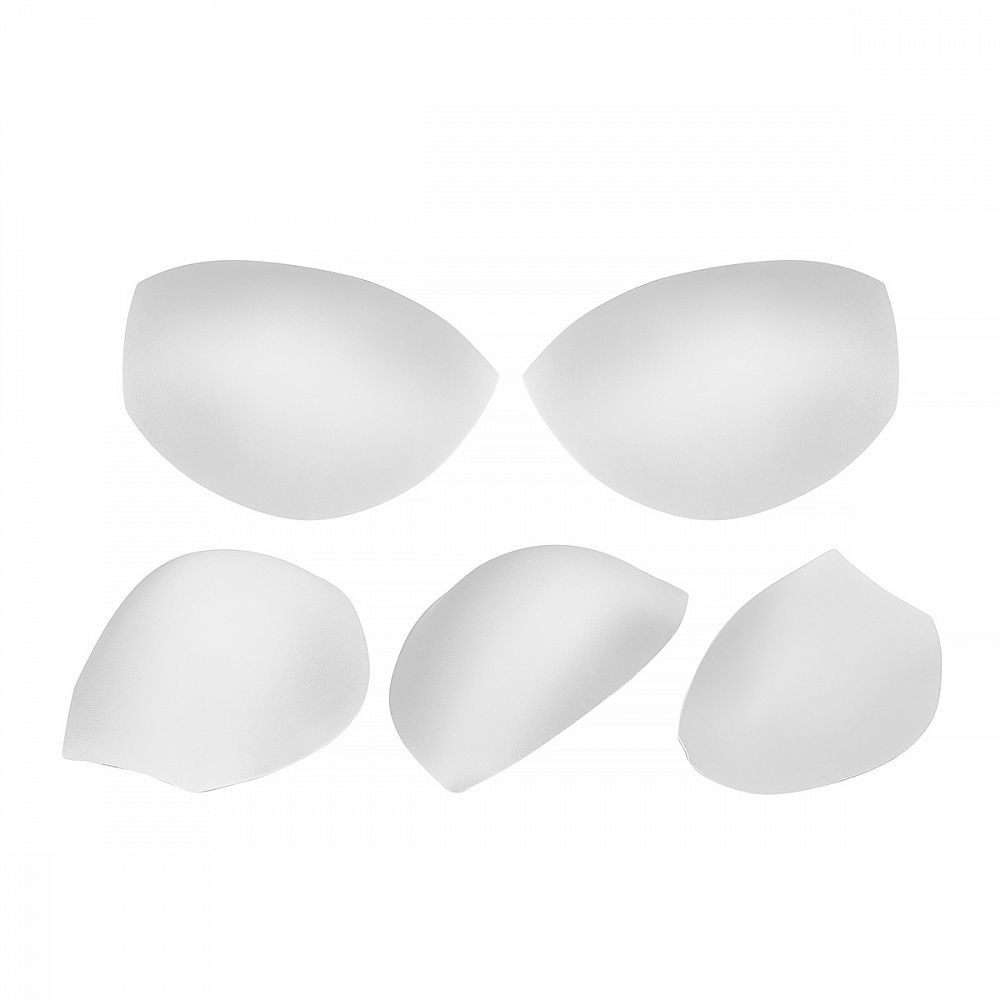 Бельевые чашечки для бюстгальтера с равном. наполн., (B2.4.01), разм.80, 01-белый 10 пар