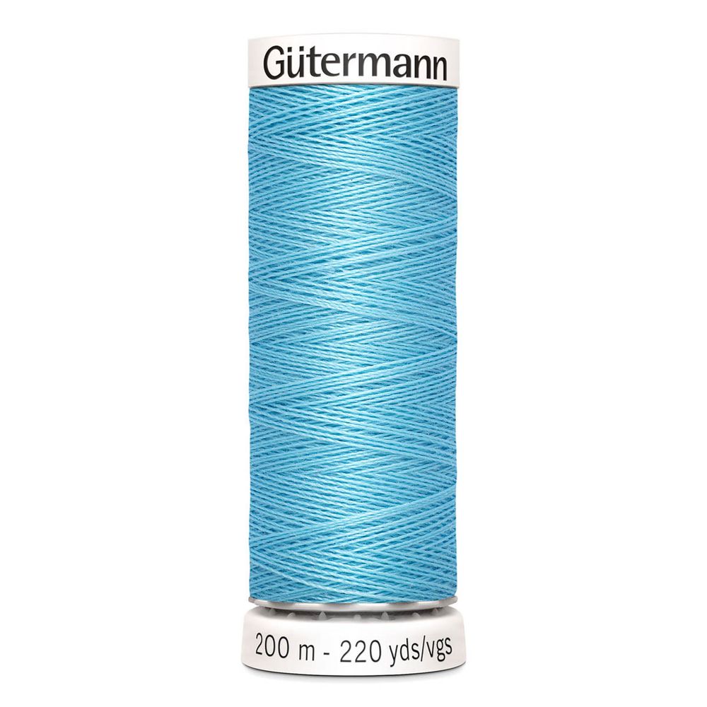 Нитки универсальные Gutermann Sew-all, 200м, 196 бледно-лазурный, 5 катушек