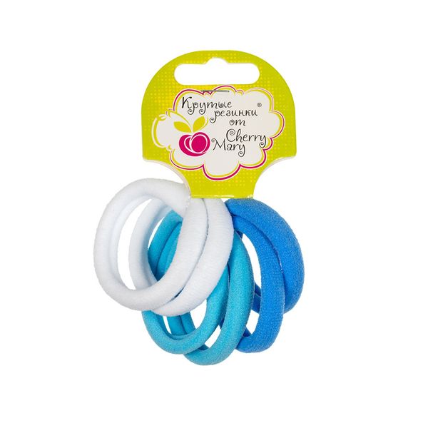 Набор резинок для волос R6101, 30 шт, №03 ассорти, Cherry Mary R6101