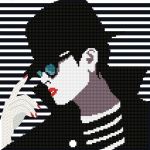 Алмазная (кристальная) мозаика Фрея, Шерше ля фам, 30х30 см