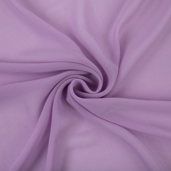 Ткань блузочная Poly Chiffon 84 г/м², 150х147 см, 09 св.сиреневый, Gamma PC-02