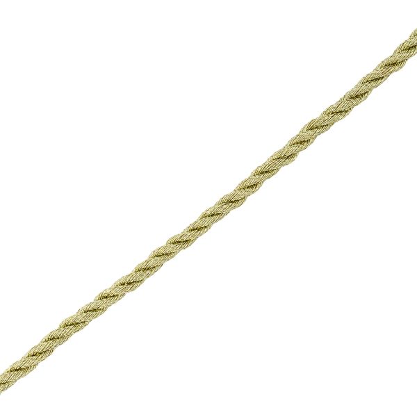 Шнур витой металлизированный 3мм / 18,29м, 186 золото