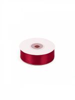 Лента атласная 1-сторонняя 25.0 мм / 22.5±1 метра, 3088 т.бордовый, Magic4Hobby