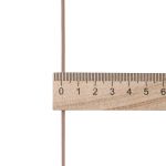 Шнур эластичный ⌀2.0 мм / 30 метров, 2.4 г/м, эластичность 110%, бежевый, С838