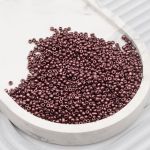 Бисер Astra&Craft 11/0 (2.1 мм), 200 г (10х20 г), цв. М904 коричневый/непрозрачный, матовый