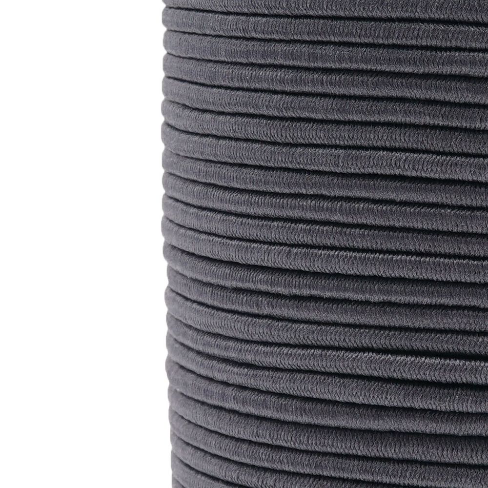 Резинка шляпная (шнур эластичный) ⌀2.5 мм / 100 метров, С301-т.серый