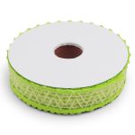 Тесьма отделочная ажурная 38 мм, 25 м, (05 салатовый)