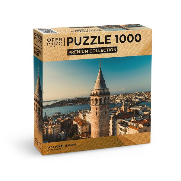 Пазл. Премиальная коллекция 1000 элементов, TOP-PZL-1000/12 Галатская башня, Фрея