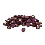 Пуговицы на ножке 18L (11мм), пластик (col.11 бордовый), CN_2841, 72 шт