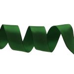 Лента декоративная ёлочка 40.0 мм / 20±1 метров, 75 ярко-зеленый