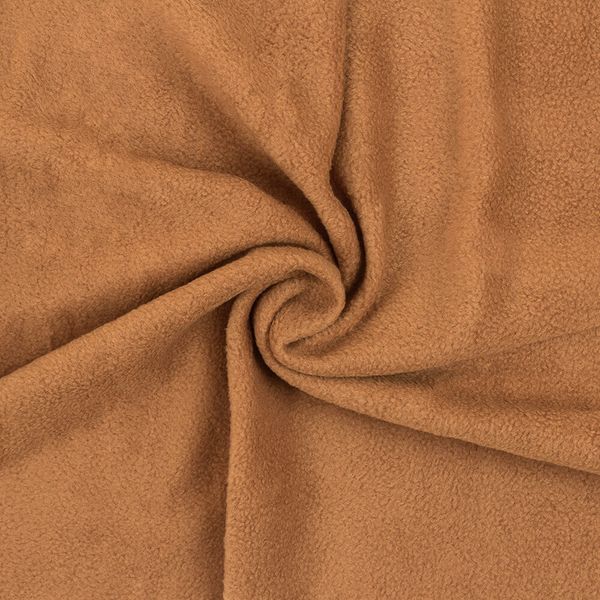 Флис 1-сторонний 230±10 г/м², 50х50 см, 481 св.коричневый, Gamma FG-001