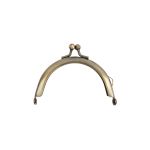 Застежка для сумки фермуар 7.5х5.5 см, 1 шт, 02 под состаренную бронзу, Gamma FER-26