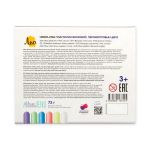 Пластилин восковой Перламутровые цвета 72 г, 6 цв, Лео LPMCR-0106