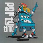 Алмазная (кристальная) мозаика Фрея, постер Танцующий робот, 30х30 см