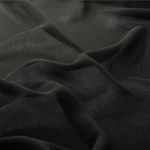 Креп-шифон 105 г/м², шир.150 см, цв.10 черный, 30м /TOS/