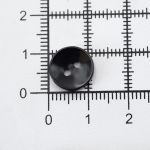 Пуговицы 2 прокола 18L, 11 мм, (Black (черный)), NE74, 144 шт